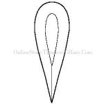 BEVEL BEVELDINE CLEAR STAINED GLASS FREE SHIPPING 1528