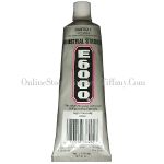 ADHESIVE E-6000 TUBE CLEAR STAINED GLASS FREE SHIPPING 3474