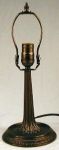 LAMP BASE HANDLEY CLASSIC 7-1/4" STAINED GLASS FREE SHIPPING 3513