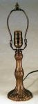 LAMP BASE HANDLEY POMPEII 7-1/2" STAINED GLASS FREE SHIPPING 3514