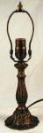 LAMP BASE HANDLEY LILY 7-3/4" STAINED GLASS FREE SHIPPING 3520