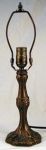 LAMP BASE HANDLEY POMPEII 9" STAINED GLASS FREE SHIPPING 3524