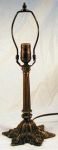 LAMP BASE HANDLEY COLUMN 9-3/4" STAINED GLASS FREE SHIPPING 3529