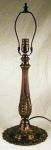 LAMP BASE HANDLEY STAINED GLASS 3545