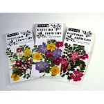 KALEIDOSCOPE CLARITY FLOWERS STAINED GLASS 5077