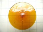 RONDEL HAND SPUN MOUTH BLOWN STAINED GLASS 6253