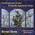 paned expressions pattern CD screen gems stained glass 7347