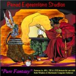 paned expressions pattern CD pure fantasy stained glass 7352