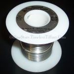 SOLDER CANFIELD DIAMOND LEAD FREE STAINED GLASS  FREE SHIPPING 7444