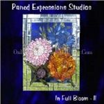 paned expressions pattern CD in full bloom stained glass 7664