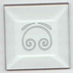 BEVEL GLASS ENGRAVED BEVEL STAINED GLASS 8831