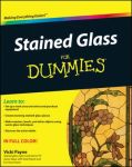 BOOK STAINED GLASS FOR DUMMIES FREE SHIPPING 9162
