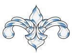 AMERICAN BEVEL CLUSTER STAINED GLASS FREE SHIPPING AB014