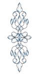 AMERICAN BEVEL CLUSTER STAINED GLASS FREE SHIPPING AB016