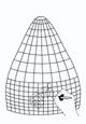 WORDEN STAINED GLASS LAMP PATTERN DESIGNING GRID FREE SHIPPING B240