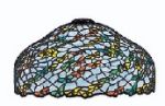 WORDEN STAINED GLASS LAMP PATTERN BUTTERFLY T FREE SHIPPING B2410