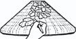 WORDEN STAINED GLASS LAMP PATTERN DESIGNING GRID FREE SHIPPING C160