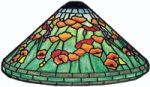 WORDEN STAINED GLASS LAMP PATTERN DESERT POPPY FREE SHIPPING C167