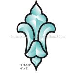 ACTION BEVEL CLUSTER STAINED GLASS FLO102