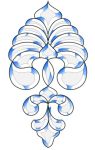 AMERICAN BEVEL CLUSTER STAINED GLASS FREE SHIPPING AB001