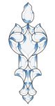 AMERICAN BEVEL CLUSTER STAINED GLASS FREE SHIPPING AB009
